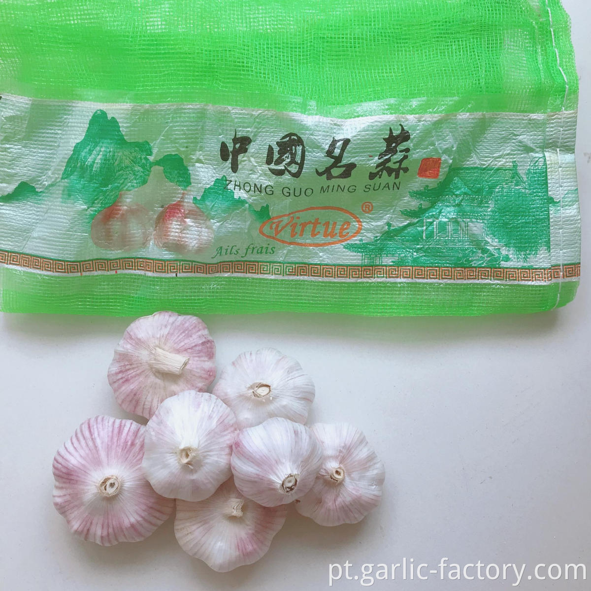 normal white Garlic in packages from jin xiang